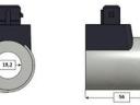 Hidraulika szelep elektromágnes 12V DN-19