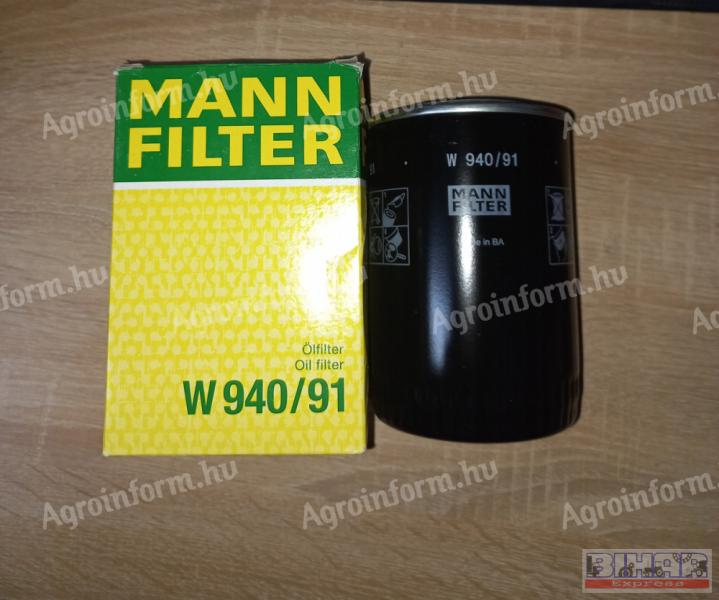 Olajszűrő W940/91 Mann-Filter