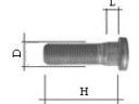 Kerékcsavar M16x1,5- 45, 10.9