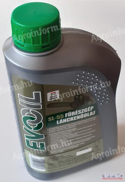Fűrészlánckenő olaj 1 liter Evooil (LM)