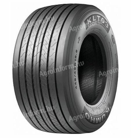 435/50R19.5 Kumho KLT03 160 J 20PR M+S 3PMSF Pótkocsi