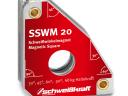 Schweisskraft SSWM20 Állítható mágneses szögelem (30/60/45/90 fok)