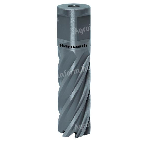Metallkraft Koronafúró 15mm/50mm vágóéllel, 19mm weldonszár HSS Silver-Line