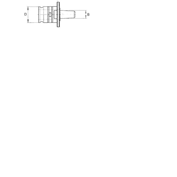 CMA Tokmányfelfogó adapter B12-es kúppal (1-es (átm.19) befogáshoz)