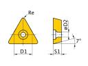 Optimum Váltólapka készlet ISO TCMT110204 (5Db/doboz)