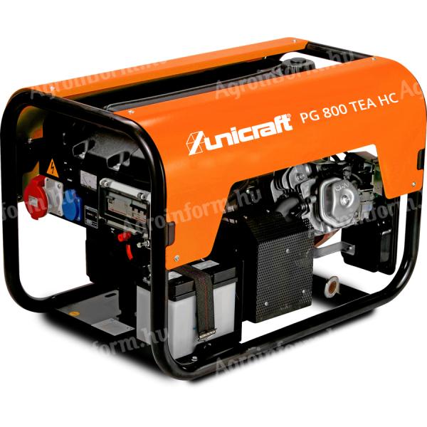 Unicraft PG 800 TEA HC szinkrongenerátoros áramfejlesztő