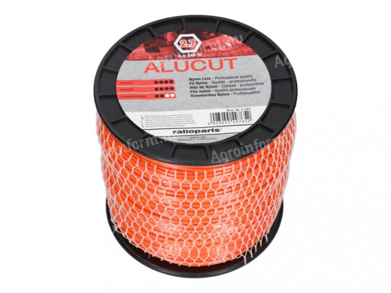 AluCut damil 2,7 mm hatszög profil, hossz: 240 m