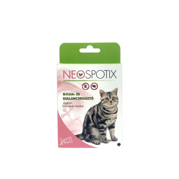 Neospotix bolha- és kullancsriasztó spot on macskáknak 1 ml