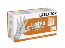 Latex Top egyszer használatos kesztyű - L