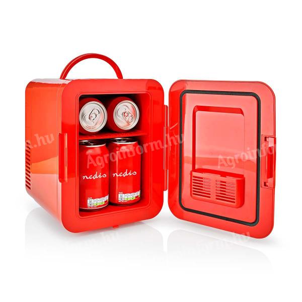Hűtő box 4 literes mini hűtőszekrény 12/220V