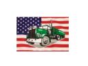 Zászló nagy lobogó USA, csőrös kamionos (90x150cm)