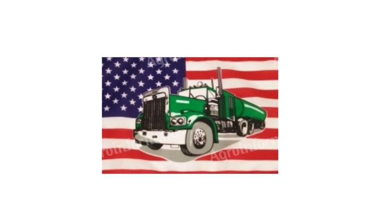 Zászló nagy lobogó USA, csőrös kamionos (90x150cm)