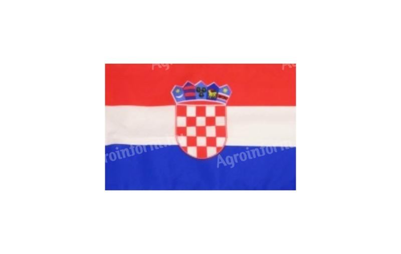 Zászló nagy lobogó Horvát (90x150cm)