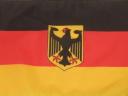Zászló nagy lobogó Német címeres (90x150cm)