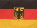 Zászló nagy lobogó Német címeres (90x150cm)