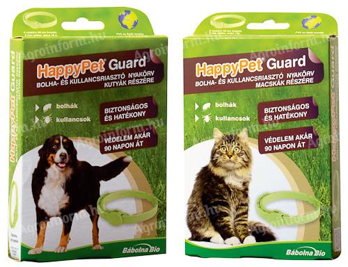 HappyPet Guard bolha- és kullancsriasztó nyakörv (Kutyák)