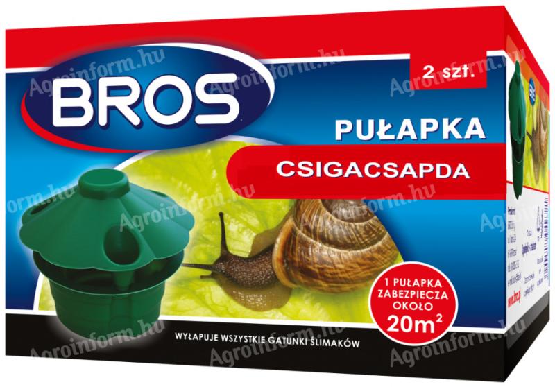 Bros csigacsapda 20 négyzetméterre