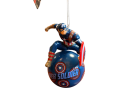 Marvel Amerika kapitány figura+gömb Karácsonyfadísz (13 cm)