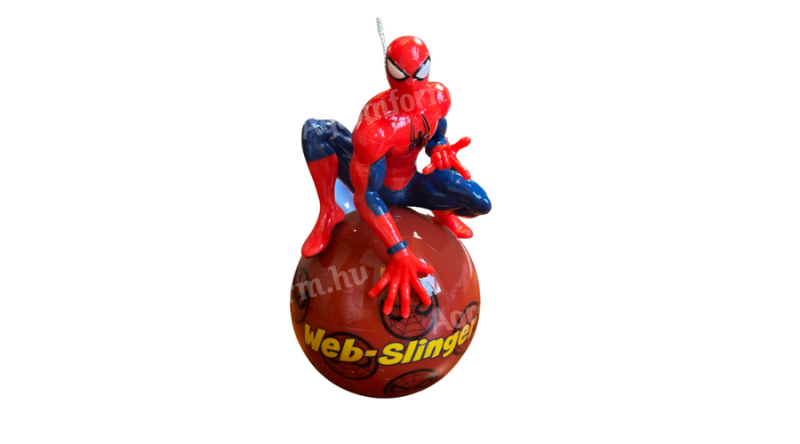 Marvel Pókember gömb+figura Karácsonyfadísz (13 cm)