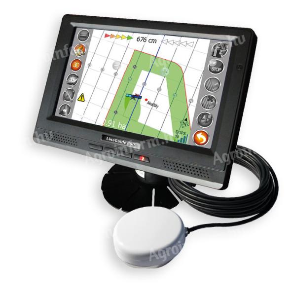 LD-Agro  LineGuide 800 sorvezető GeoX4 GPS vevővel
