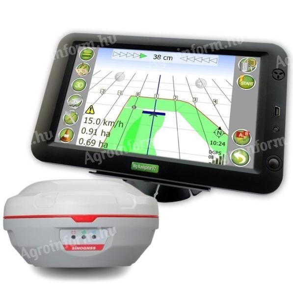LD-Agro Mg Navigátor V2 sorvezető - A100 GPS vevővel