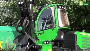 John Deere harvester és STIHL Timbersports Show az V. InnoLignum erdészeti és faipari rendezvényen