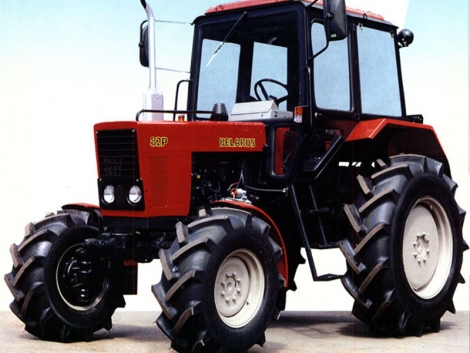 Speciális Belarus MTZ traktorok a múltból