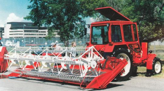 Speciális Belarus MTZ traktorok a múltból