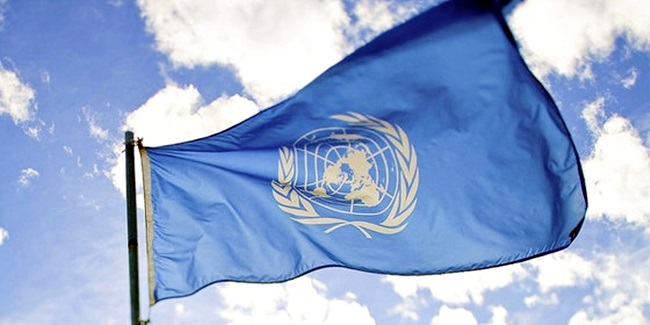 ENSZ zászló