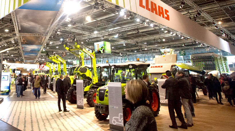 CLAAS stand - Agritechnica 2015