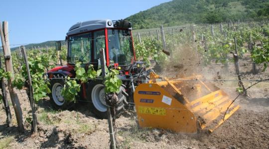 Agrolánc Kft.: Antonio Carraro és Rinieri gépek a noszvaji szőlőkben