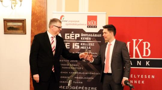Újabb együttműködési megállapodást írt alá a MEGFOSZ és az MKB Pénzügyi Csoport 
