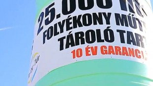 25.000 liter folyékony műtrágya az én udvaromban – 10 év garanciás tartályban?