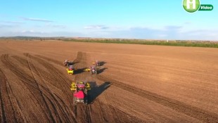 CASE IH ötösfogat a Gergely Farmon