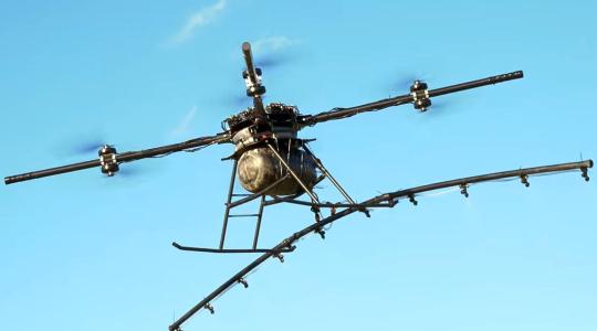 A permetező drónok használata itthon még illegális tevékenység