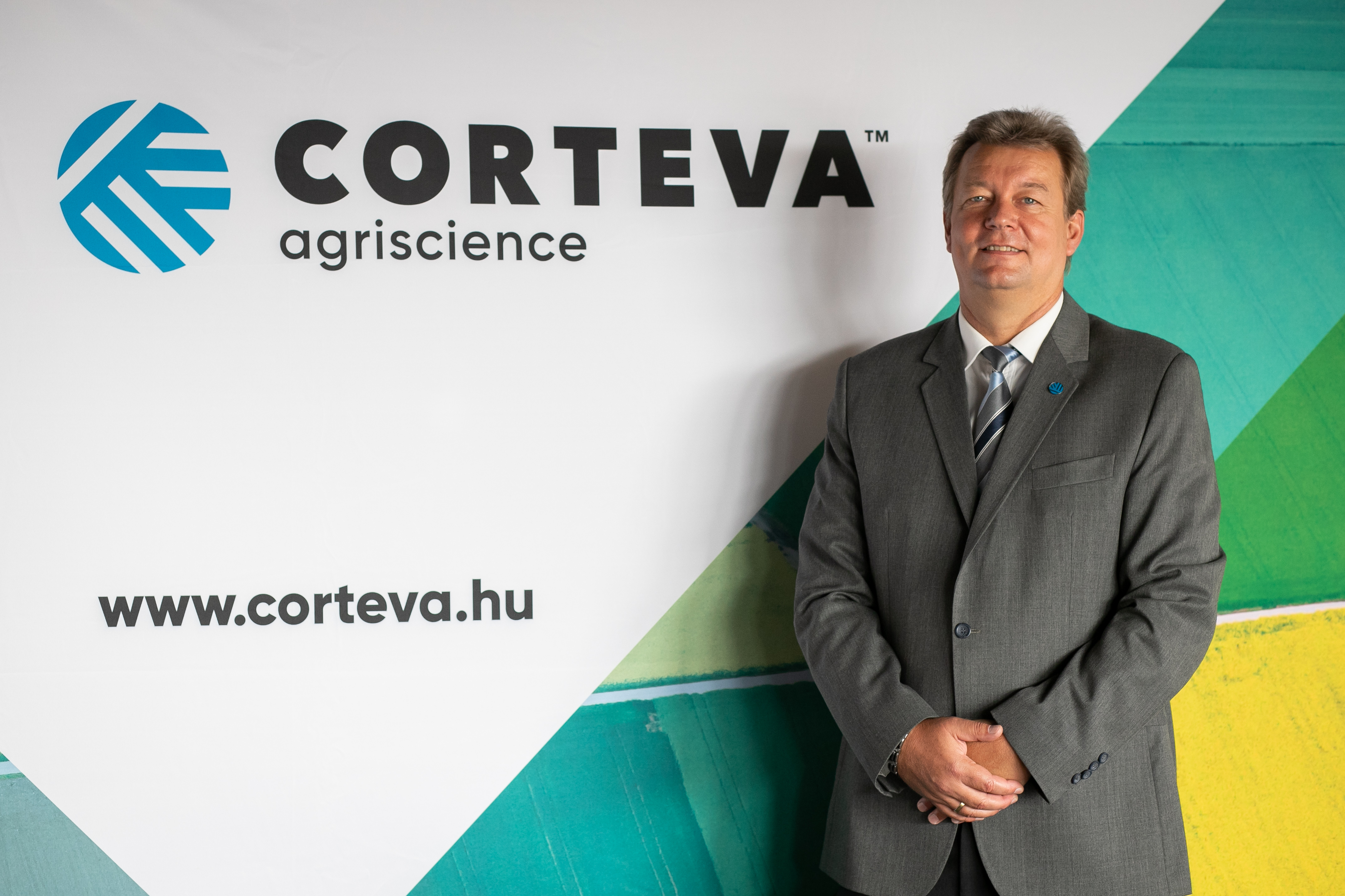 Borsos László, a Corteva Agriscience Magyarország ügyvezetője