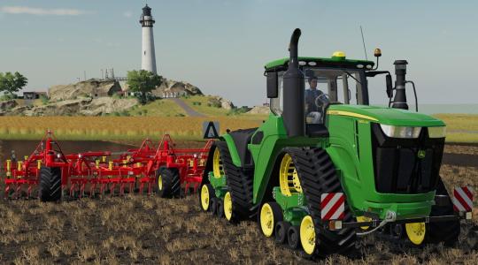 Virtuális munka John Deere 9RX traktorokkal 