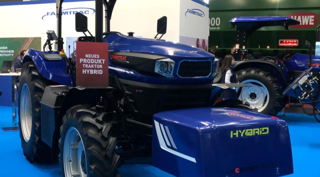 Bemutatjuk a Farmtrac hibrid hajtású traktorkoncepcióját