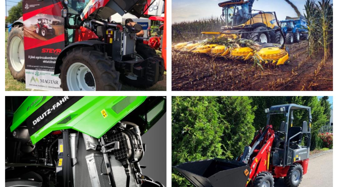 Új Deutz-Fahr széria, karfiol betakarító robot és STEYR traktorok