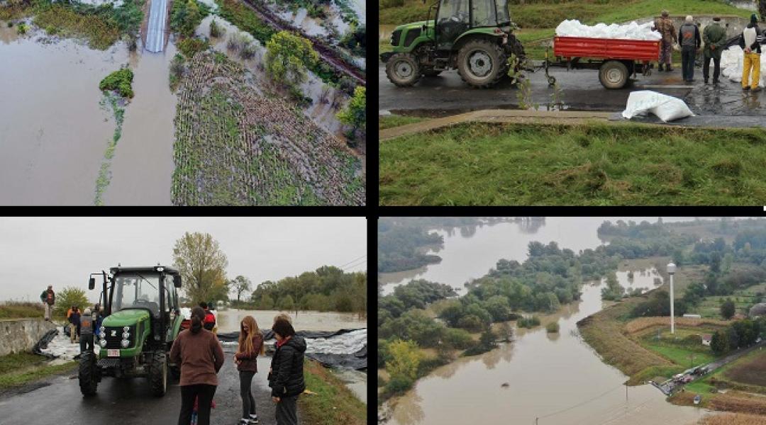 Árvíz: Ma is traktorral kellett vinni az élelmet több településre