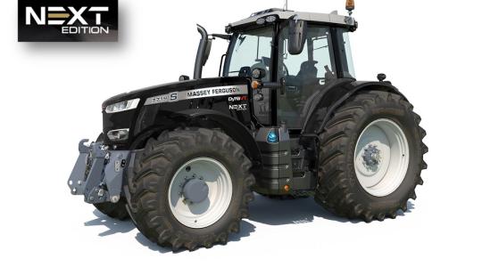 Az Év Traktora menőbb, mint valaha! Massey Ferguson 7719 S NEXT Edition – Fekete kivitelben!