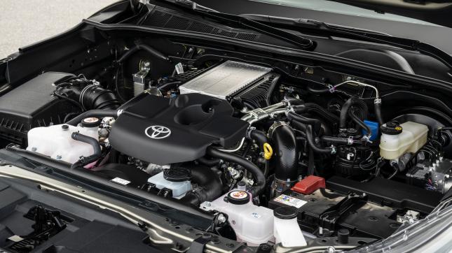 A Toyota Hiluxban újnak számító 2,8 literes motor