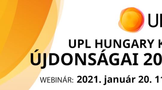 Webkonferencián mutatja be újdonságait a UPL Hungary