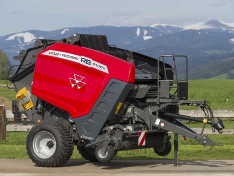 Bemutató: Massey Ferguson 4160 V Xtra prémium minőségű változókamrás körbálázók