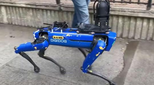Nem dolgozik többé robotkutya a New York-i rendőrségen – Videók