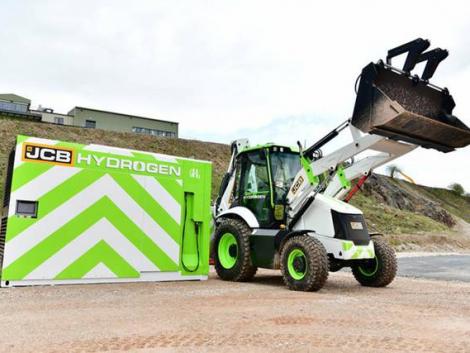 Hidrogénüzemű rakodókkal újít a JCB
