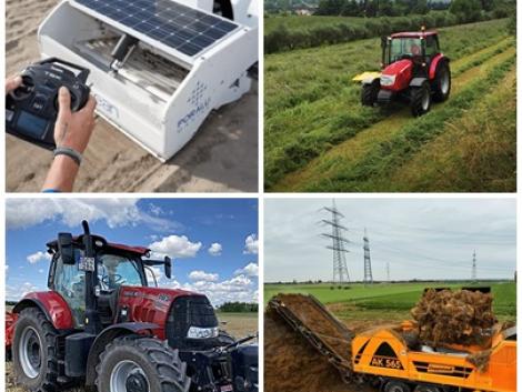 Aprítógép, mindenes traktor, önjáró robot és minden más, ami mozog