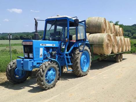 Amikor új fényében pompázik egy MTZ 82-es traktor