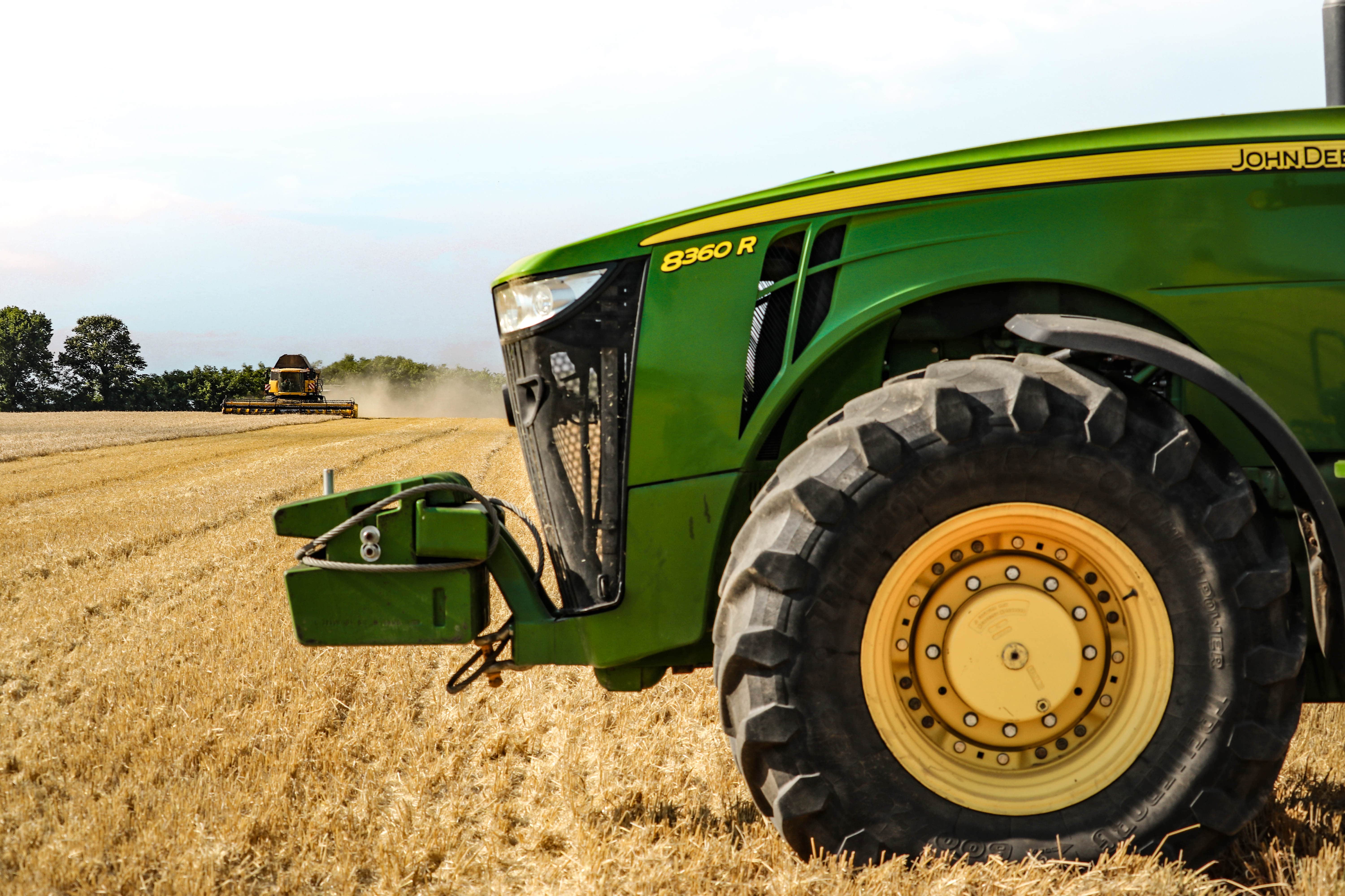precíziós gazdálkodás, John Deere traktor