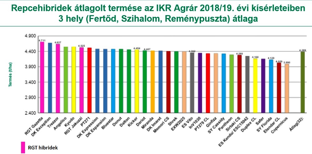 repcehibridek termése